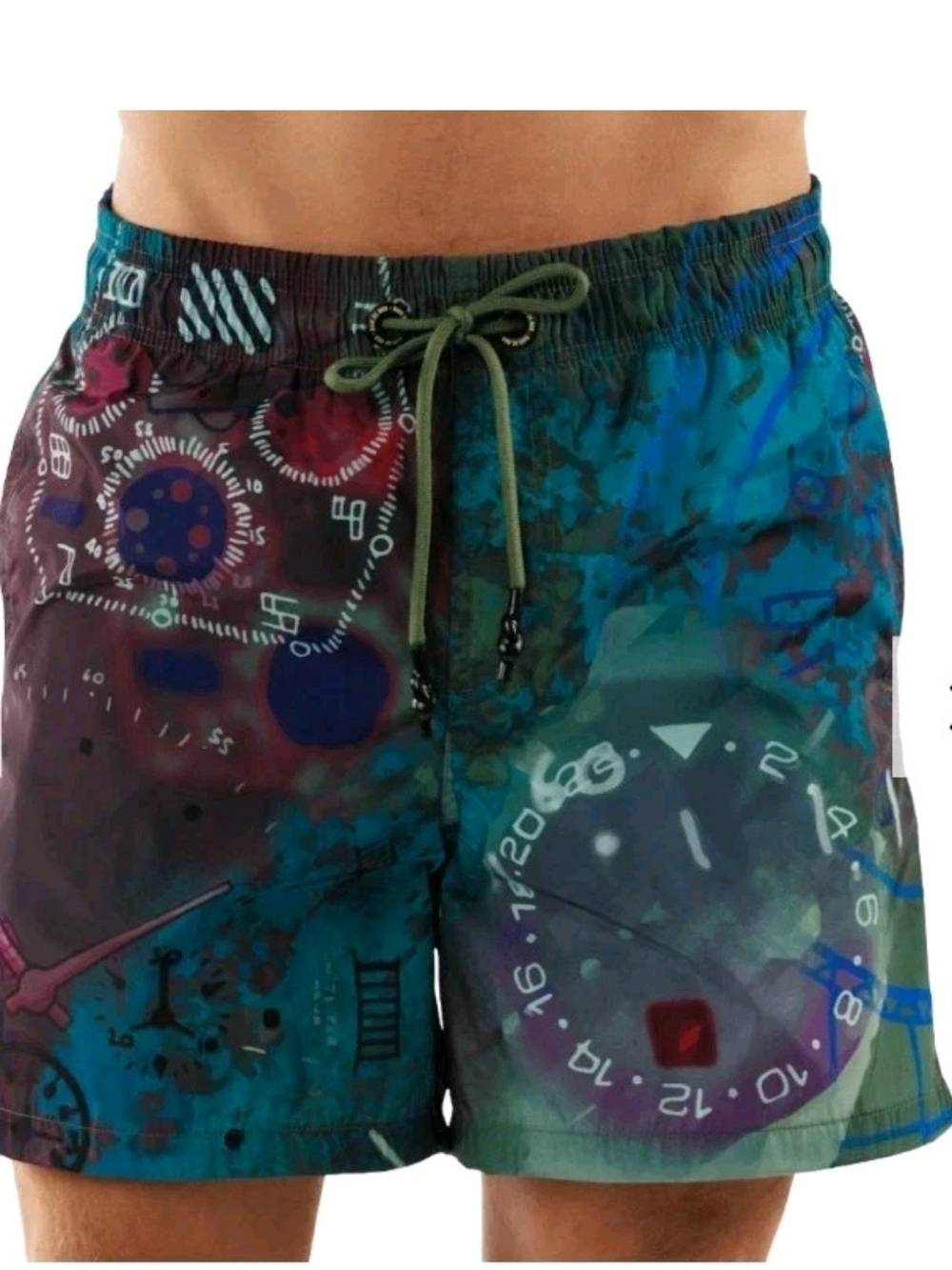 BAIN DE MER Men's WATCH LUXURY SWIMWEAR Swim Trunks 3XL NWT NEW